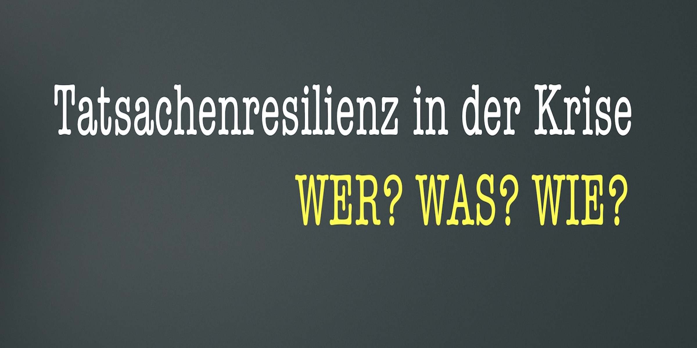 Selbst-Coaching Tools für Resilienz und Selbstorientierung in der Corona-Krise