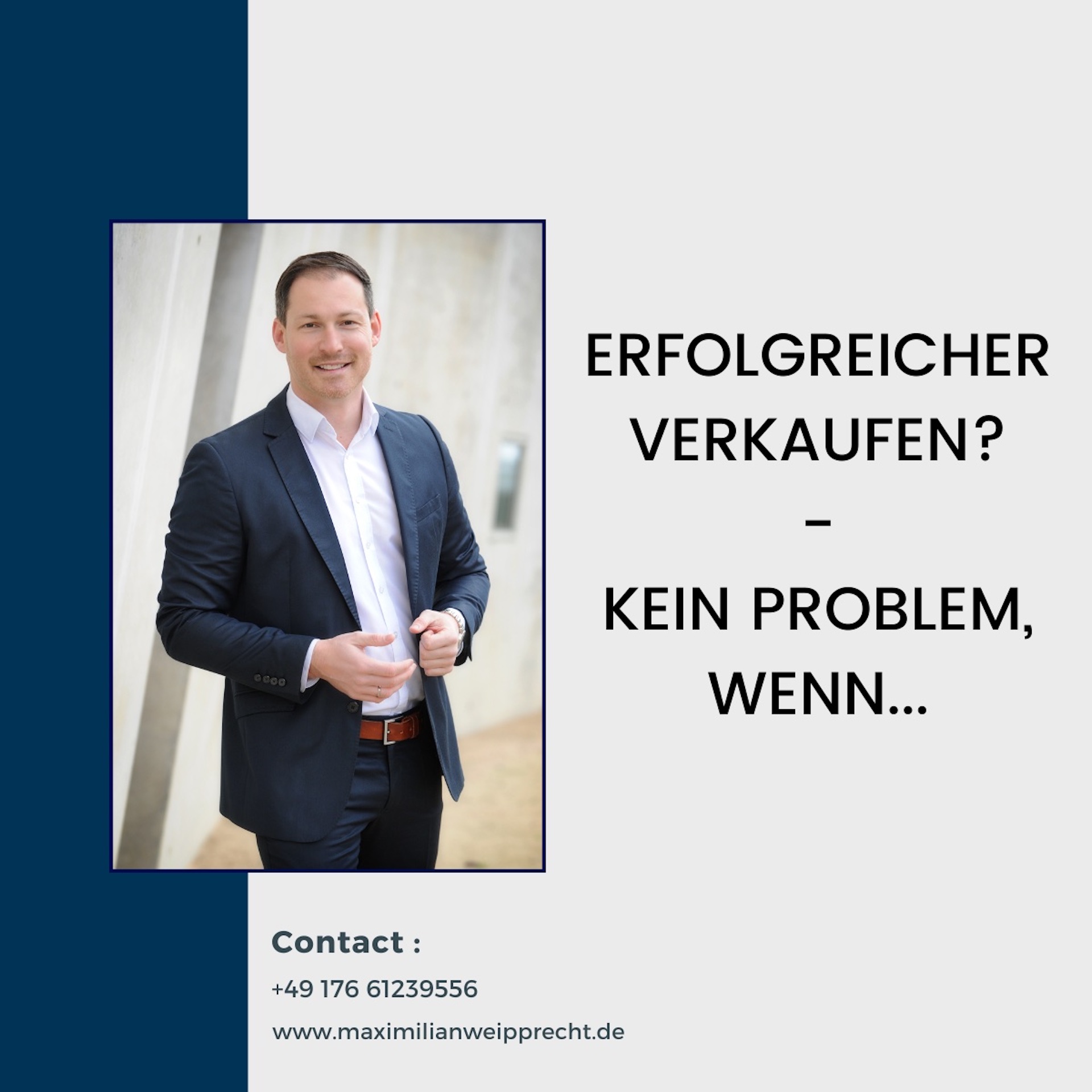 Erfolgreicher verkaufen? - kein Problem wenn...