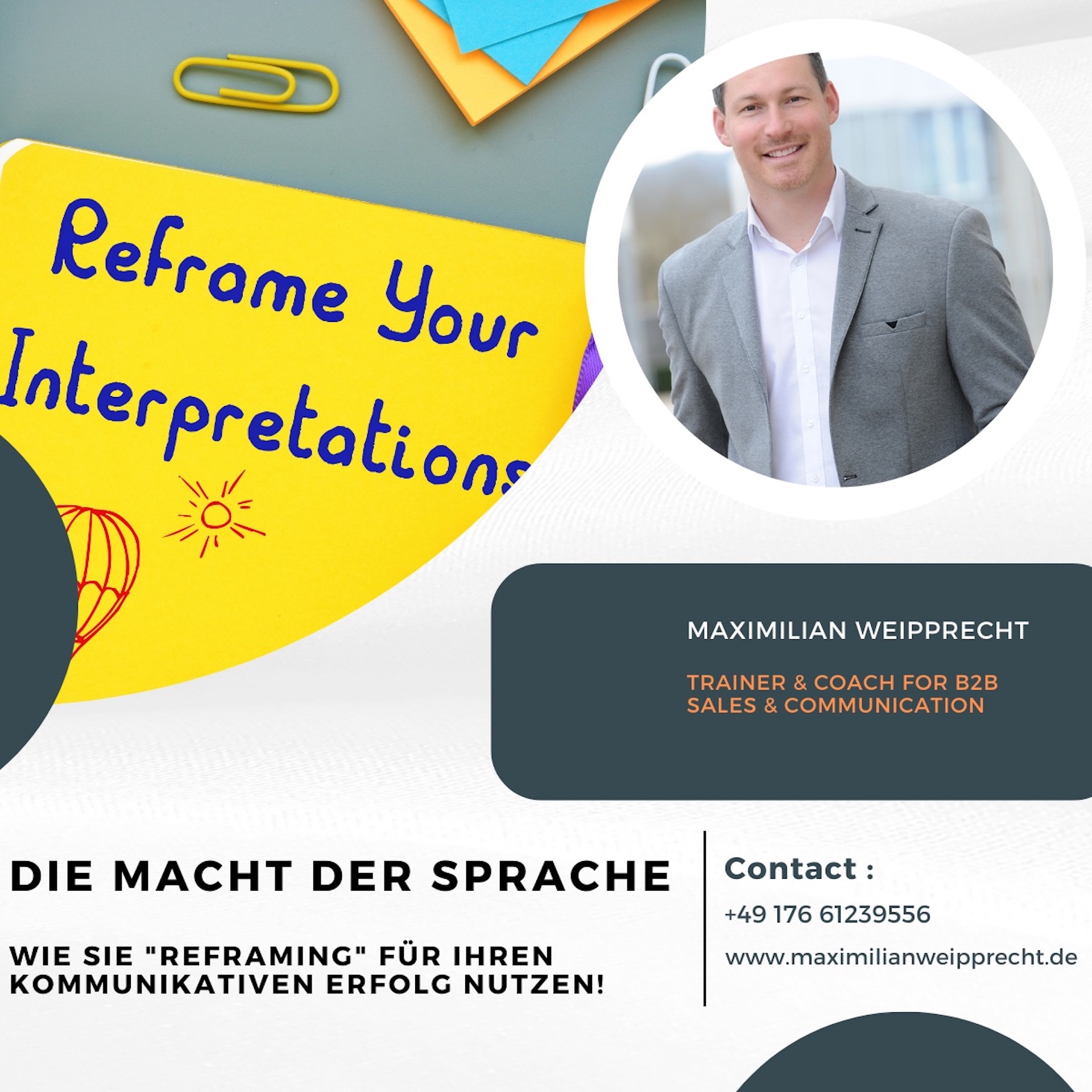 Die Macht der Sprache - Wie Sie Reframing nutzen, um konfliktfreier zu kommunizieren